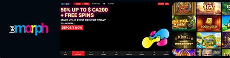 Betmorph casino bonus